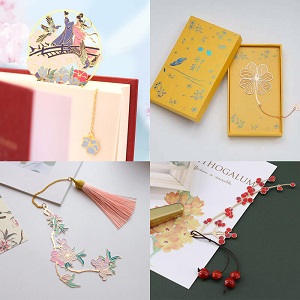 Chinese Valentine’s Day QIXI Festival Book Mark