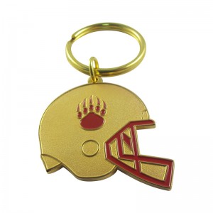 Cap Shape Nickel Zinc Alloy Metal Keychain