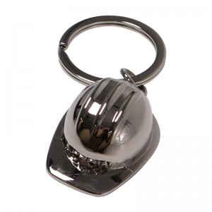 Cap Shape Nickel Zinc Alloy Metal Keychain