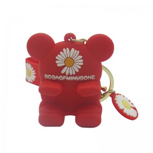 Factory Beautiful Flower Bracelet Keychain Phone Holder