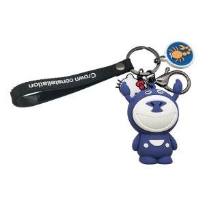 Famous Hello Kitty Full 3D Soft PVC Keychain