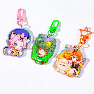 Promotional Anime Print Acrylic Key Chians