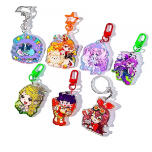 Promotional Anime Print Acrylic Key Chians