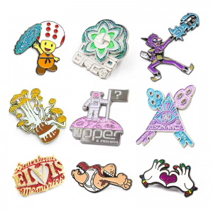 Customized Colorful Deign Badge Pin For Gift