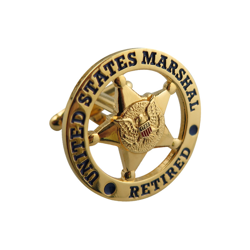 High Quality 3D Logo Military Police Cufflinks (3)