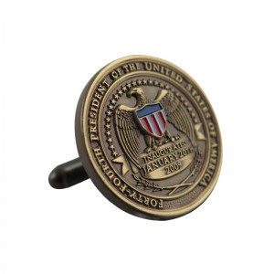 High Quality 3D Logo Military Police Cufflinks