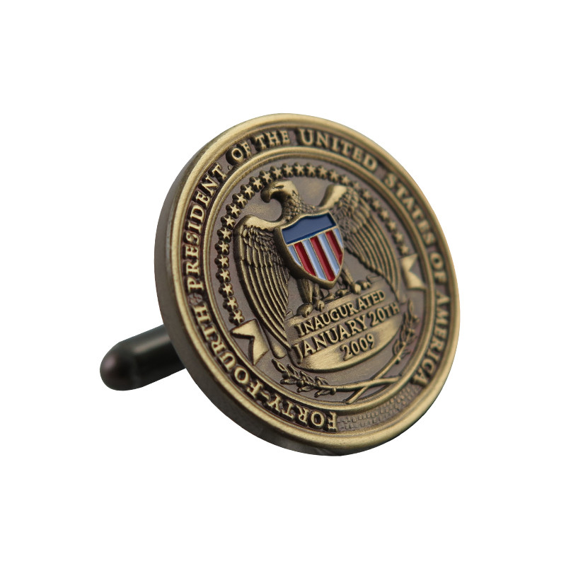 High Quality 3D Logo Military Police Cufflinks (4)