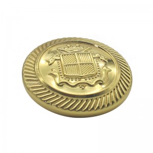 High Quality Custom Metal Military Buttons