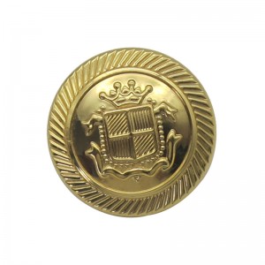 Factory directly supply Coat Lapel Pin -
 High Quality Custom Metal Military Buttons – Happy Gift