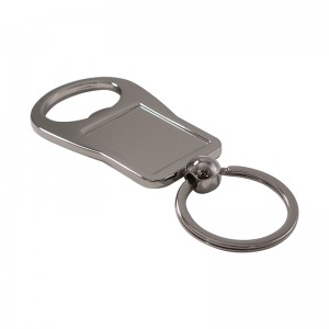 Laser Logo Blank with Sticker Bottle Opener Keychains