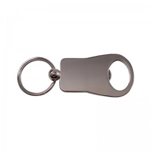 Laser Logo Blank with Sticker Bottle Opener Keychains