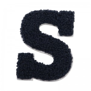 Free sample for Iron On Letter Patches -
 Letters Chenille Patch Sew On For Garment Accessories – Happy Gift