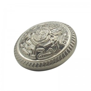 Military Garment Metal Button For Uniform Clothing