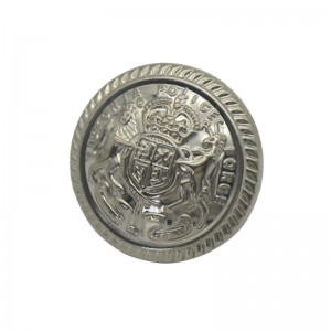 Military Garment Metal Button For Uniform Clothing