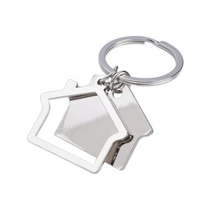 OEM Design Customized Logo Spinning Keyring