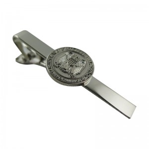 Personalized Unique Metal Badge Men Tie Bar Sets