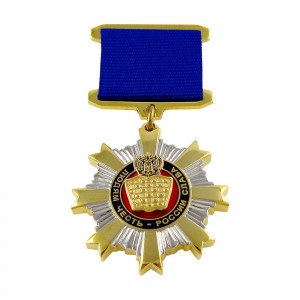 Soft Hard Enamel Award Military Medals Maker