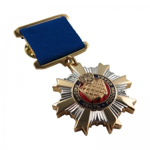 Soft Hard Enamel Award Military Medals Maker