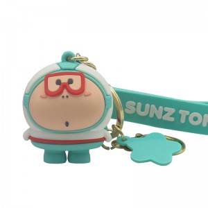 Wholesales Promotional Cartoon Anime Silicone Key Chain