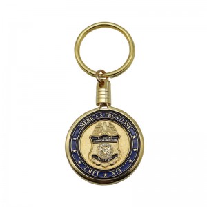 Souvenir Anniversary Challenge Coin Holder Key Ring