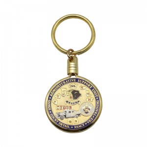 Manufacturer Metal Coin Keychain With Holder