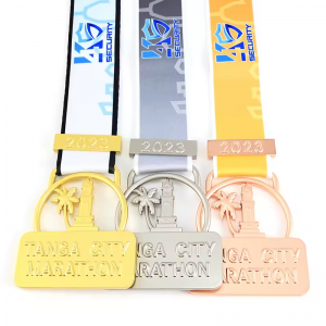 Zinc Alloy Running Event Half Marathon Finisher Medal