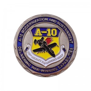 Make Foggy Nickel A-10 Aircraft Coins