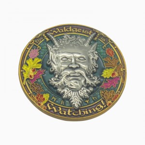 Personalised Customized Waldgeist Coin For Souvenir