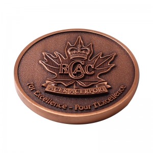 Custom Royal Canadian Army RCAC Challenge Coin