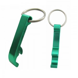 Customized Metal Aluminum Beer Custom Keychain Bottle Opener With Your Logo