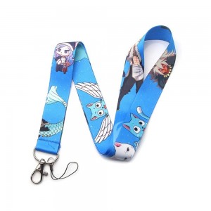 Wholesale Price Custom Polyester Sublimation Lanyard with Detachable Buckle