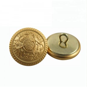 OEM Custom Military Garment Metal Button For Clothing