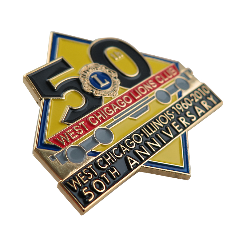 soft enamel badge